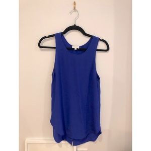 Aritzia Wilfred 100% silk open back blouse